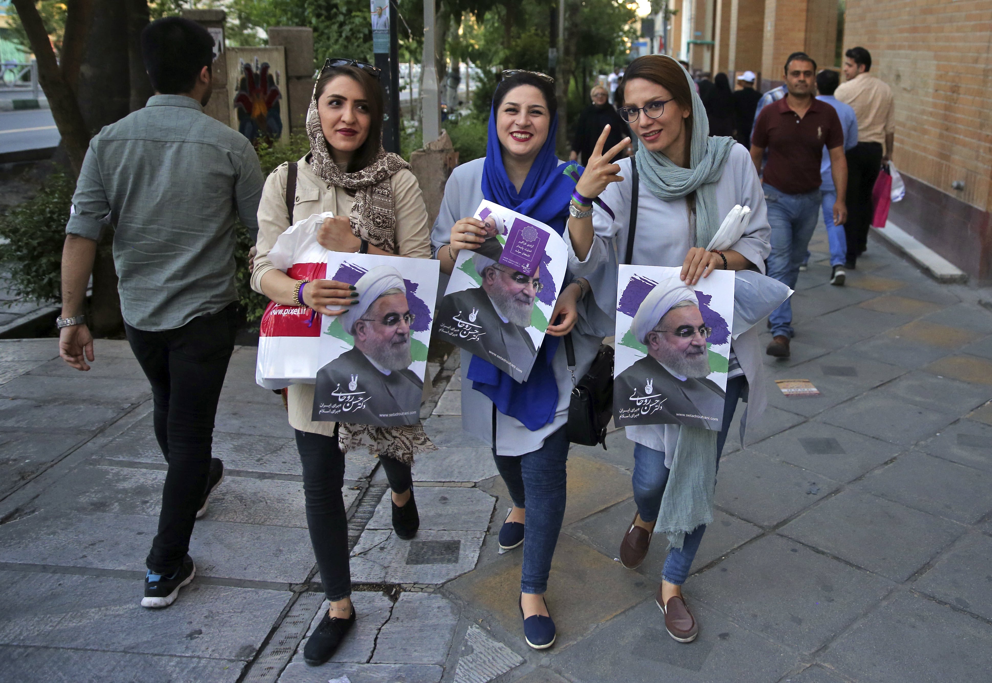 2017 Presidential Election in Iran. (Photo: AP)